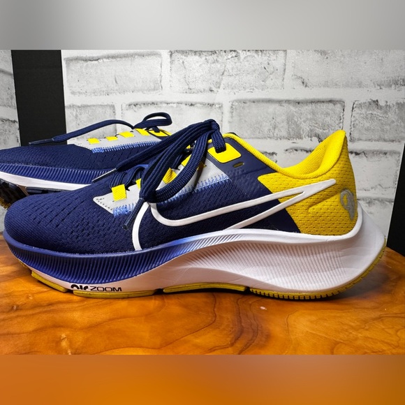 Nike NFL x Air Zoom Pegasus 38 ‘Los Angeles Rams’ Unisex Size: M 4/ W 5.5 - Picture 9 of 12